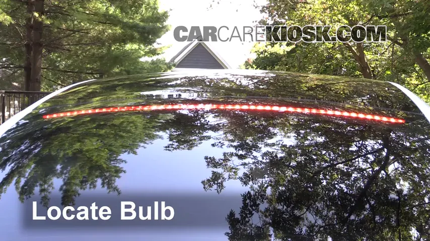 2017 Tesla S 90D Electric Luces Luz de freno central (reemplazar foco)